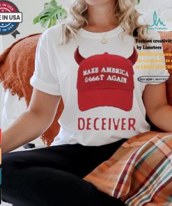 Official Devil hat make America g666t again deceiver T shirt