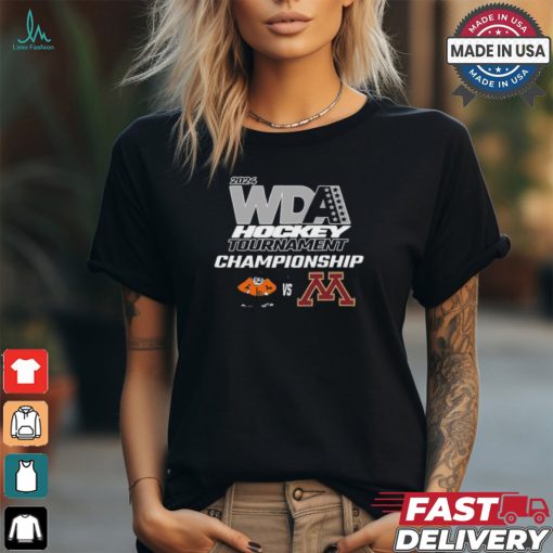 Official Dickinson Vs Minot 2024 Wda Hockey Championship Shirt
