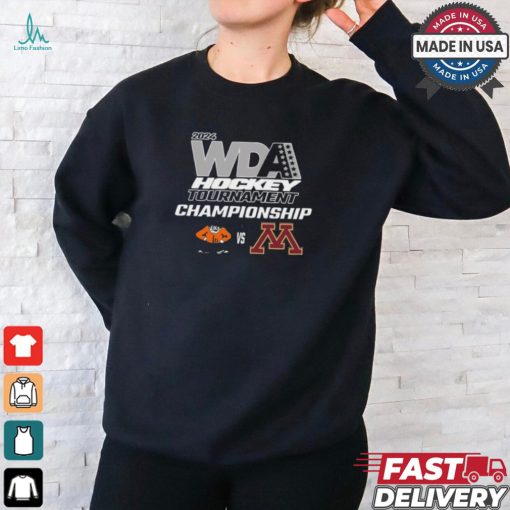 Official Dickinson Vs Minot 2024 Wda Hockey Championship Shirt