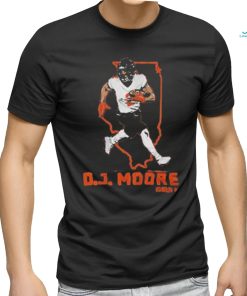 Official Dj moore state star T shirt