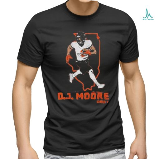 Official Dj moore state star T shirt