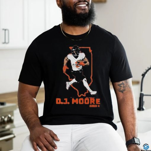 Official Dj moore state star T shirt