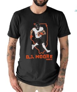 Official Dj moore state star T shirt