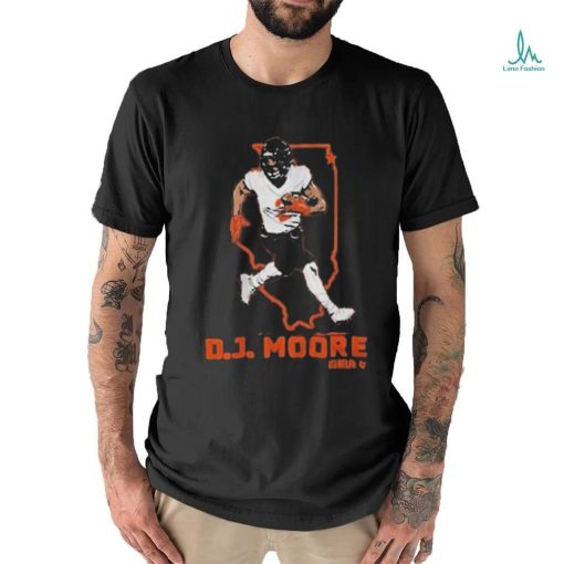 Official Dj moore state star T shirt