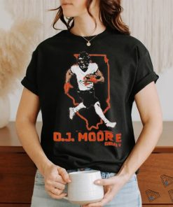 Official Dj moore state star T shirt