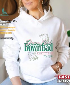 Official Down bad crying at the gym T shirt