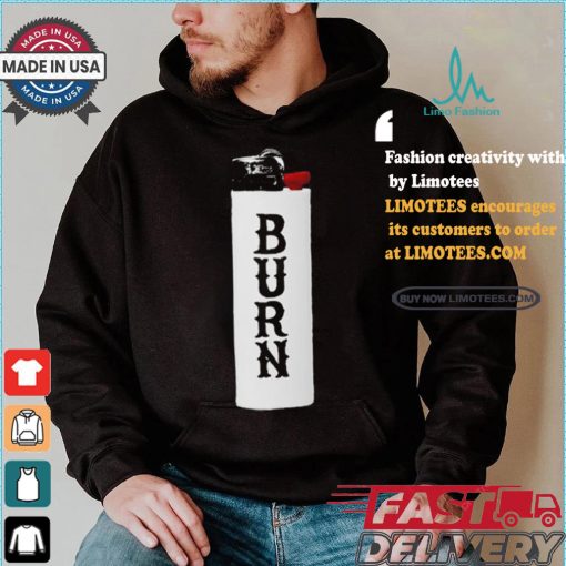 Official Eajpark Burn White Lighter t shirt