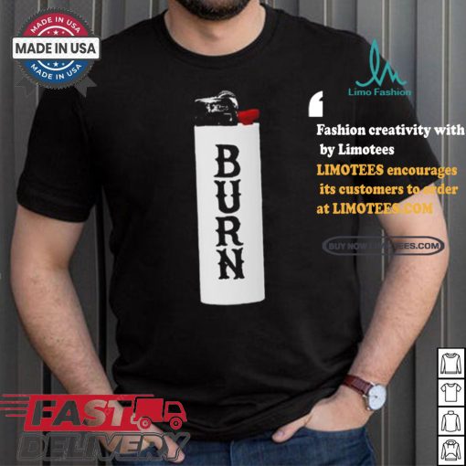 Official Eajpark Burn White Lighter t shirt