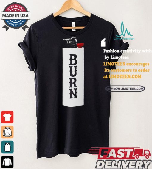 Official Eajpark Burn White Lighter t shirt