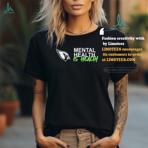 Official Edgerrin James Arizona Cardinals Mental Health Is Health 2024 T Shirt
