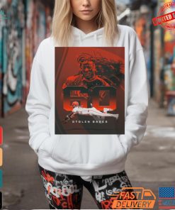 Official Elly De La Cruz Cincinnati Reds Has 60 Stolen Bases Poster t shirt