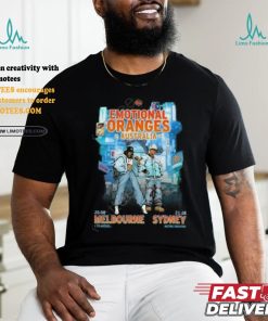 Official Emotional Oranges Australia Melbourne Sydney Exclusive T Shirts