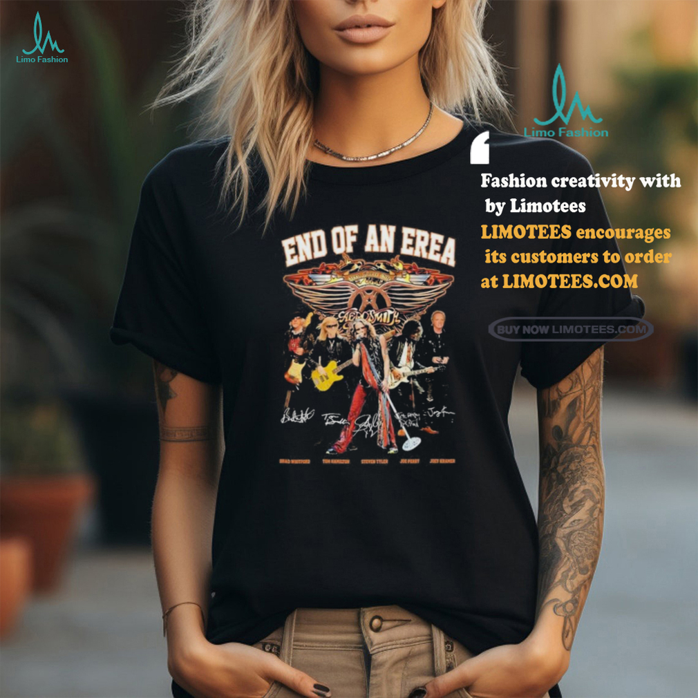 Official End Of An Erea Aerosmith Shirt Official End Of An Erea Aerosmith Shirt