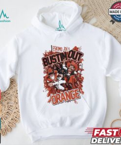 Official Eskimo Joe’s Bustinout Orange Cowboys T shirt