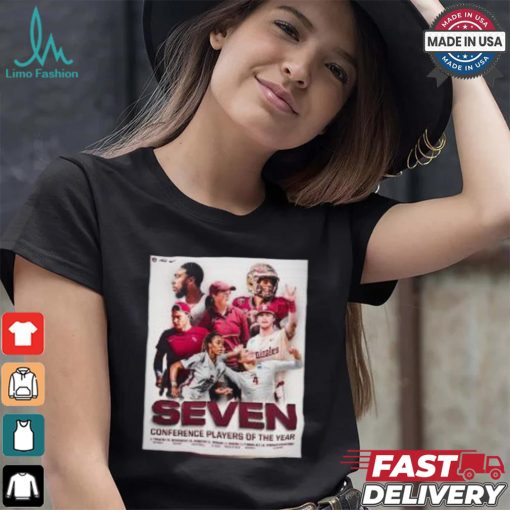 Official FSU Seminoles 2023 – 24 Seven Conference Players Of The Year shirt