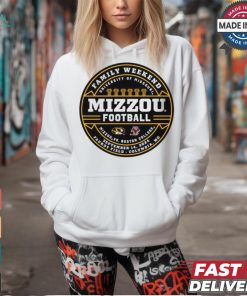 Official Family Weekend University Of Missouri Mizzou Tigers 2024 MU vs Boston College Game Day t shirt