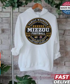 Official Family Weekend University Of Missouri Mizzou Tigers 2024 MU vs Boston College Game Day t shirt