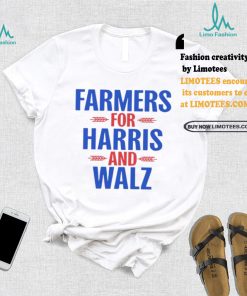 Official Farmers For Kamala Harris and Tim Walz 2024 USA T Shirt