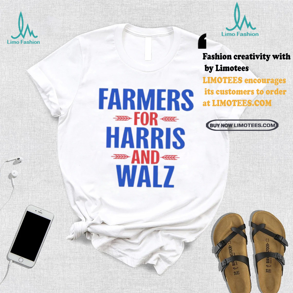 Official Farmers For Kamala Harris and Tim Walz 2024 USA T Shirt Official Farmers For Kamala Harris and Tim Walz 2024 USA T Shirt