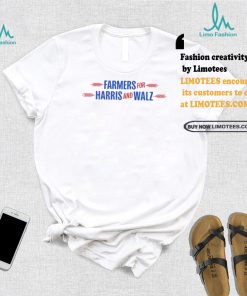 Official Farmers For Kamala Harris and Tim Walz T Shirt