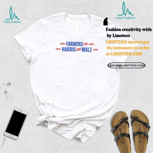 Official Farmers For Kamala Harris and Tim Walz T Shirt