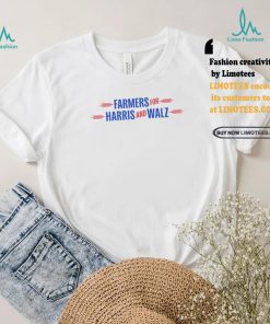 Official Farmers For Kamala Harris and Tim Walz T Shirt
