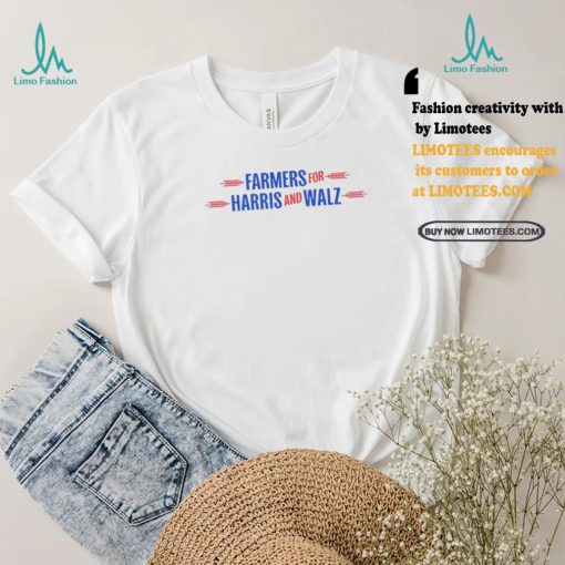Official Farmers For Kamala Harris and Tim Walz T Shirt