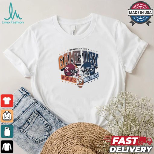 Official Game Day September 14 2024 Virginia Tech Hokies vs Old Dominion Monarchs t shirt