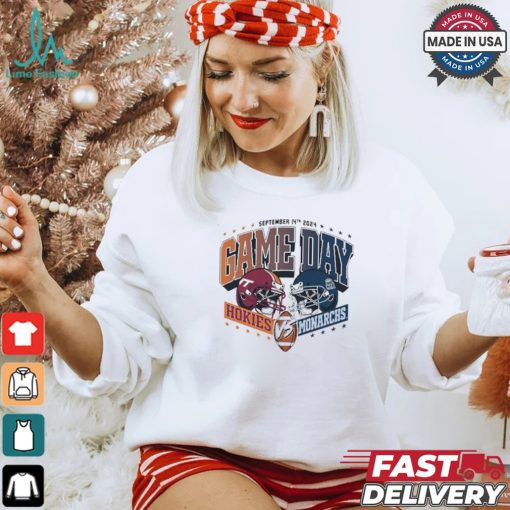 Official Game Day September 14 2024 Virginia Tech Hokies vs Old Dominion Monarchs t shirt