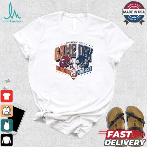 Official Game Day September 14 2024 Virginia Tech Hokies vs Old Dominion Monarchs t shirt