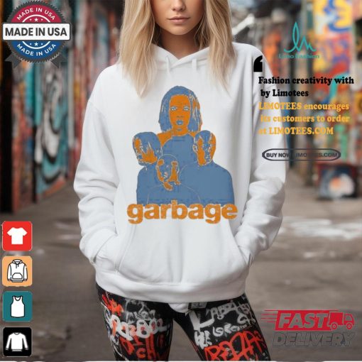 Official Garbage contrast vintage 2024 T shirt