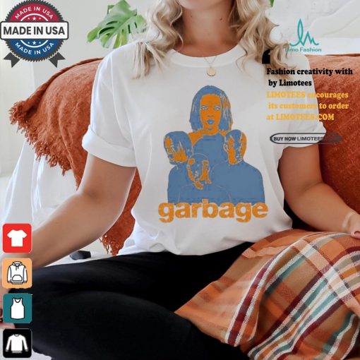 Official Garbage contrast vintage 2024 T shirt