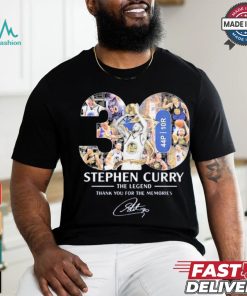 Official Golden State Warriors Stephen Curry The Legend Thank You T Shirt