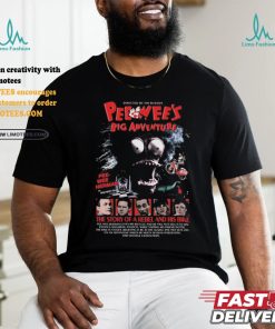 Official Graveyard Goods Pee Wee’s Big Adventure (Synopsis Edition) 72 Hour Release Shirt