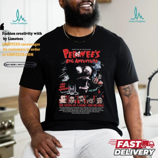 Official Graveyard Goods Pee Wee’s Big Adventure (Synopsis Edition) 72 Hour Release Shirt