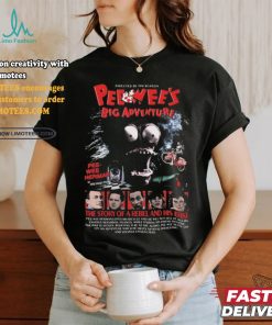 Official Graveyard Goods Pee Wee’s Big Adventure (Synopsis Edition) 72 Hour Release Shirt