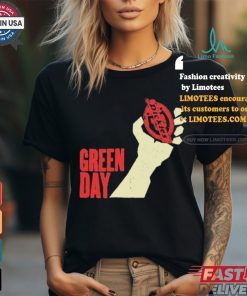 Official Green Day Dickies Heart Grenade 2024 t shirt