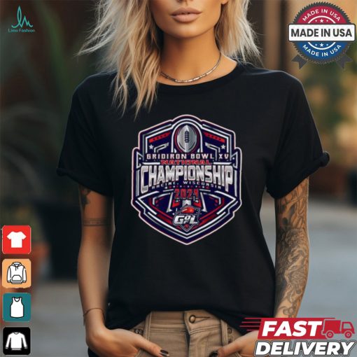 Official Gridiron BOWL XV National Championship Racine Wisconsin 2024 Shirt