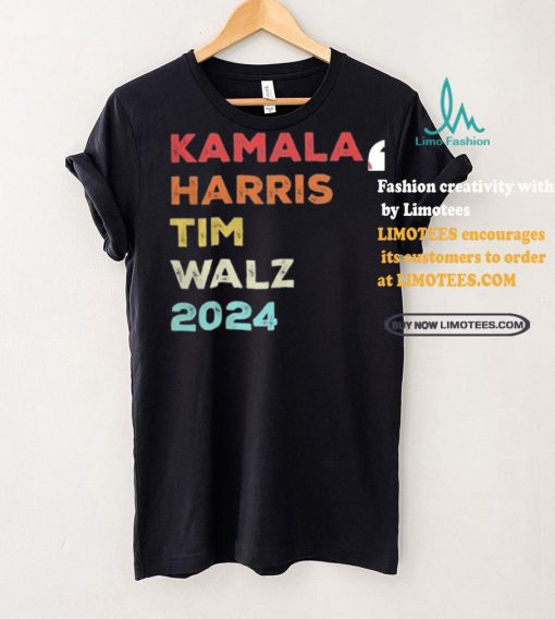 Official Harris Walz 2024 Kamala Harris Tim Walz For Election President Campaign Vintage T shirt