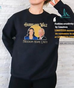Official Harris and Walz Freedom Hope Unity Shirt