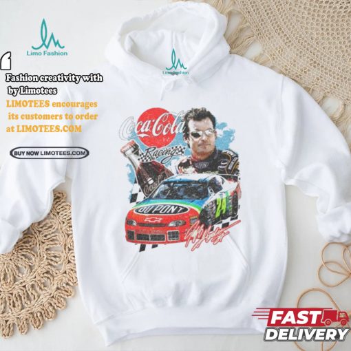 Official Heavyweight Legends Jeff Gordan Coca Cola Racing Vintage T Shirt
