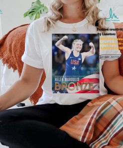 Official Helen Maroulis Bronze Medal Wrestling Women’s Freestyle 57kg Paris Olympic 2024 Poster t shirt