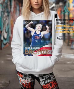 Official Helen Maroulis Bronze Medal Wrestling Women’s Freestyle 57kg Paris Olympic 2024 Poster t shirt