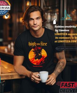 Official High On Fire Cometh The Storm t shirt