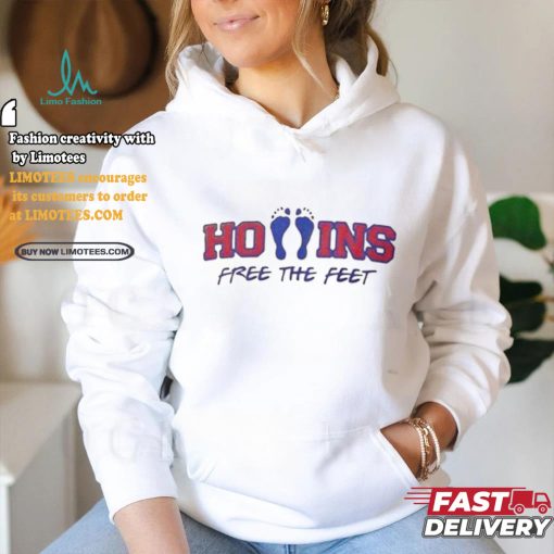Official Hollins Free The Feet Shirt