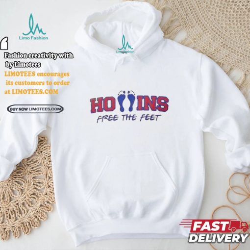Official Hollins Free The Feet Shirt