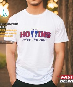 Official Hollins Free The Feet Shirt