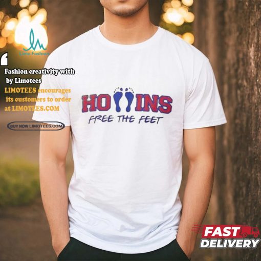 Official Hollins Free The Feet Shirt
