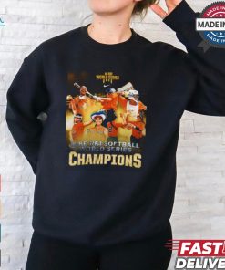Official Houston Astros 2024 Nike Rbi Softball World Series Champions Shirt
