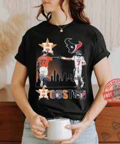 Official Houston Astros Jose Altuve Houston Texans C. J. Stroud The Stars Signatures shirt